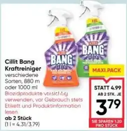 Maximarkt Cillit bang kraftreiniger Angebot