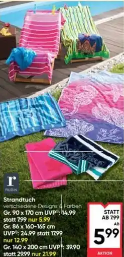 Maximarkt Strandtuch Angebot