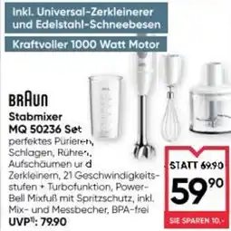 Maximarkt Braun stabmixer mq 50236 set Angebot