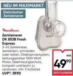 Maximarkt Zerkleinerer DK 853B Fresh Express Angebot