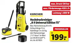 Hagebau Hochdruckreiniger K 4 Universal Edition T5 Angebot