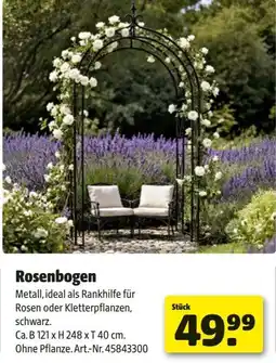 Hagebau Rosenbogen Angebot
