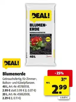 Hagebau Blumenerde Angebot