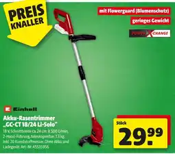 Hagebau Akku-rasentrimmer gc-ct 18/24 li-solo Angebot