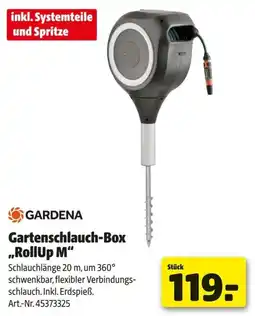 Hagebau Gartenschlauch-Box RollUp M Angebot