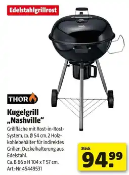 Hagebau Kugelgrill Nashville Angebot