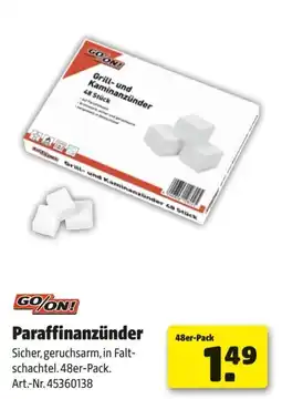 Hagebau Paraffinanzünder Angebot