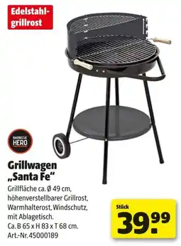 Hagebau Grillwagen santa fe Angebot