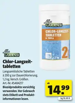 Hagebau Chlor-Langzeit- tabletten Angebot