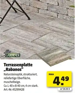 Hagebau Terrassenplatte Rabanos Angebot
