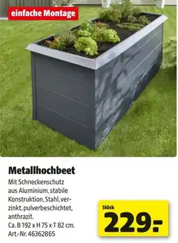 Hagebau Metallhochbeet Angebot