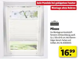 Hagebau Plissee Angebot