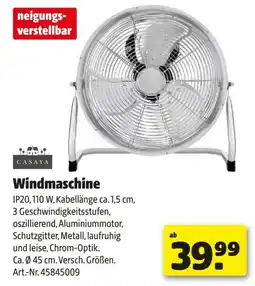 Hagebau Windmaschine Angebot