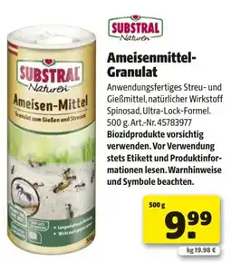 Hagebau Ameisenmittel- granulat Angebot