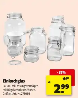 Hagebau Einkochglas Angebot