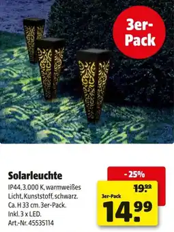Hagebau Solarleuchte Angebot
