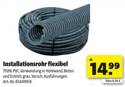 Hagebau Installationsrohr flexibel Angebot