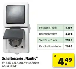 Hagebau Schalterserie nautic Angebot