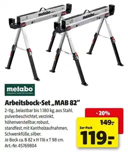 Hagebau Arbeitsbock-set mab 82 Angebot