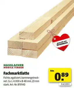 Hagebau Fachmarktlatte Angebot