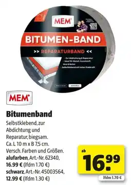Hagebau Bitumenband Angebot