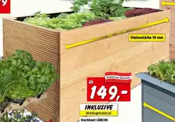 Bauhaus Hochbeet Lärche Angebot