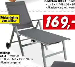Bauhaus Sunfun Maja Gartenliege Angebot