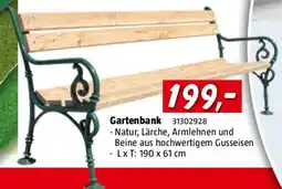 Bauhaus Gartenbank Angebot