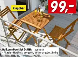 Bauhaus Sunfun Diana Balkonmöbel-Set Angebot