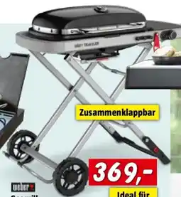 Bauhaus Weber Gasgrill Traveler Angebot