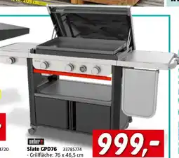 Bauhaus Weber Gasgrill GPD 76 Angebot