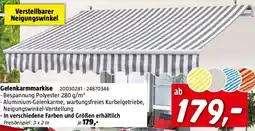 Bauhaus Sunfun Gelenkarmmarkise Multicolor Angebot