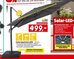 Bauhaus Sunfun Ampelschirm Capri Angebot