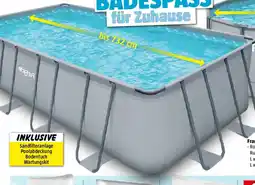 Bauhaus Funsicle Frame-Pool-Set Oasis Lap Pool Angebot