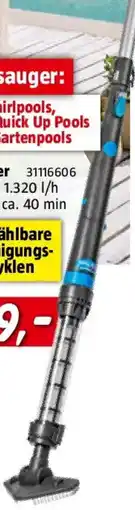 Bauhaus Malibu Poolsauger Akku Angebot