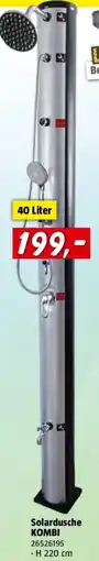 Bauhaus myPool Solardusche Kombi Angebot