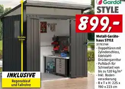 Bauhaus Gardol Gerätehaus Style Angebot