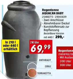 Bauhaus Regenspeicher Aquacan Baby Angebot
