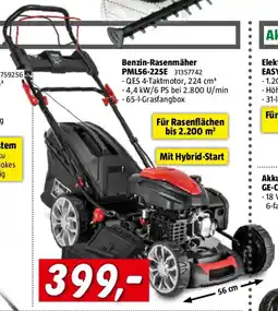 Bauhaus Scheppach Benzin-Rasenmäher PML56-225ES Angebot