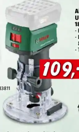 Bauhaus Bosch Power for All 18V Akku-Kombifräse AdvancedTrimRouter 18V-8 Angebot