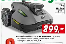 Bauhaus Mammotion Mähroboter YUKA Mini 2 800 Angebot