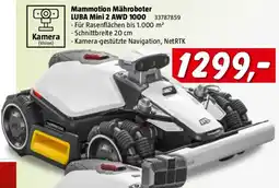 Bauhaus Mammotion Mähroboter LUBA Mini 2 AWD 1000 Angebot