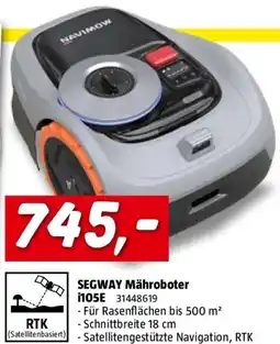 Bauhaus Segway Mähroboter Navimow i105E Angebot