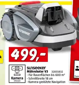 Bauhaus Sunseeker Mähroboter-Set V3 inkl. Garage Angebot