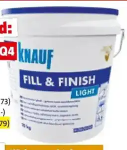 Bauhaus Knauf Spachtelmasse Fill & Finish Light Angebot