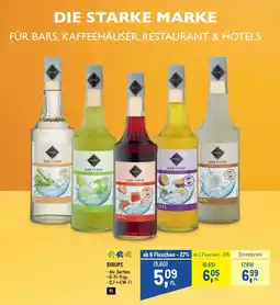 Metro Sirupe Angebot