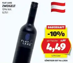 Hofer Flat lake zweigelt Angebot