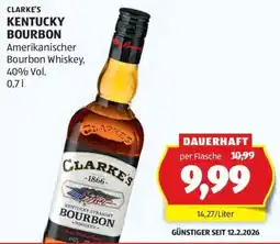 Hofer Clarke‘s Kentucky Bourbon Angebot