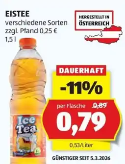 Hofer Eistee Angebot