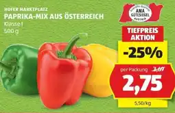 Hofer Hofer marktplatz paprika-mix aus österreich Angebot
